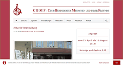 Desktop Screenshot of cbmf.at